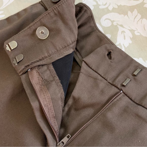 Willi Smith, Walking Shorts -Size 8 -Brown -Casual WorkWear Timeless Att… - Picture 5 of 9